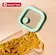 Glass container with silicone sleeve
